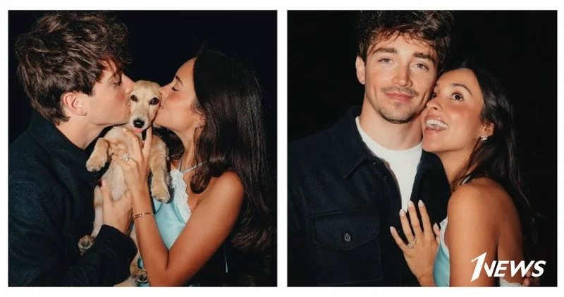 Шарль Леклер объявил о помолвке с моделью ФОТО