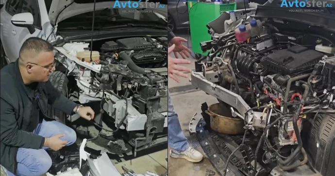 Çin avtomobilləri qəzadan sonra niyə bu vəziyyətə düşür? Avtoekspert İZAH ETDi VİDEO