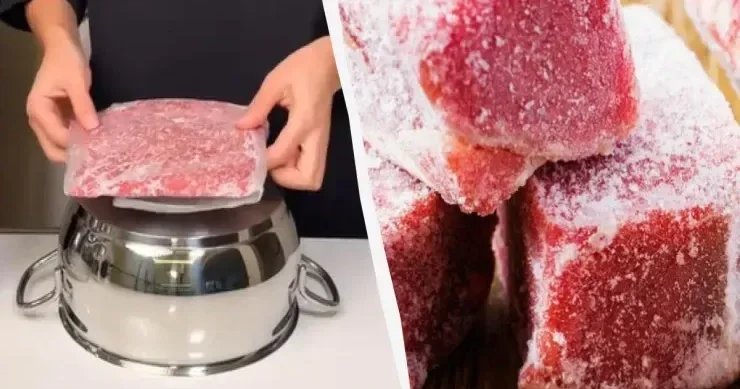 Əti tez əritməyin yolu Maraqlı üsul