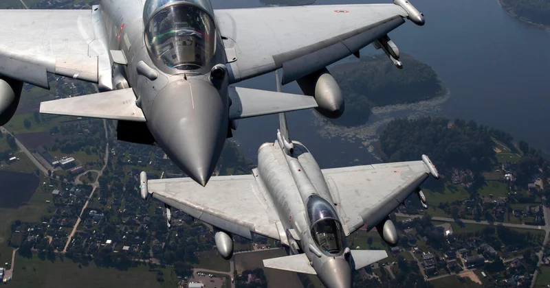 Страны НАТО проведут учения над Эстонией