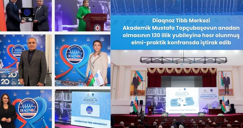 Diaqnoz Tibb Mərkəzi Mustafa Topçubaşova həsr olunmuş konfransda FOTOLAR