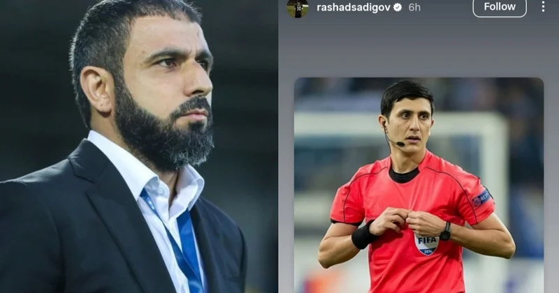 Əliyar Ağayev paylaşımı Rəşad Sadıqovun başına bəla oldu Foto