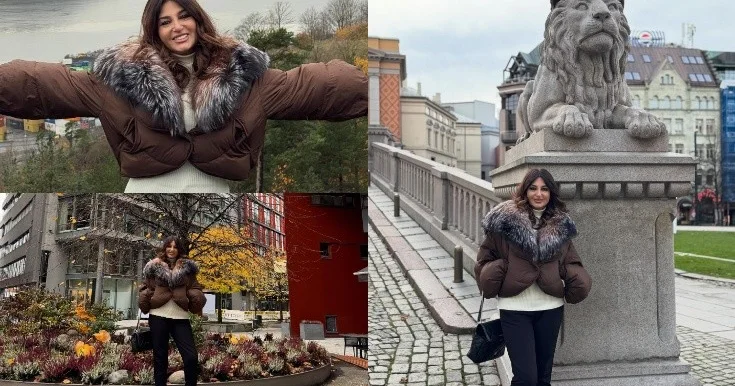 Dilarə Əliyeva Norveçdə belə dincəlir Fotolar