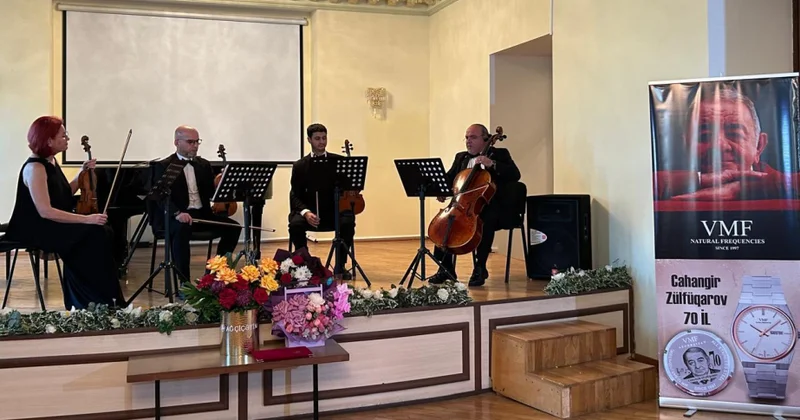 Bəstəkar Cahangir Zülfüqarovun anadan olmasının 70 illiyinə həsr olunmuş müəllif konserti keçirilib