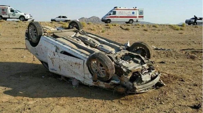 Polislərin olduğu maşın əməliyyat zamanı aşdı; 3 asayiş keşikçisi ölüb FOTO