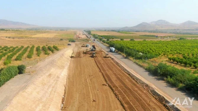 AğdamƏsgəranXocalıXankəndi yolunun yenidən qurulması davam edir Xəbər saytı Son xəbərlər və Hadisələr