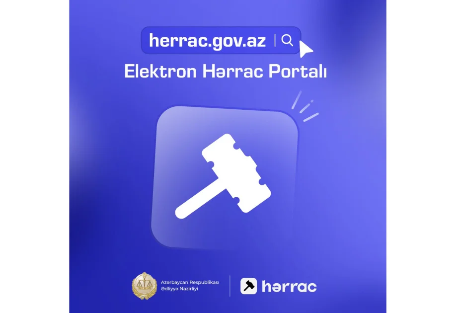 Elektron hərrac portalı istifadəyə verilib