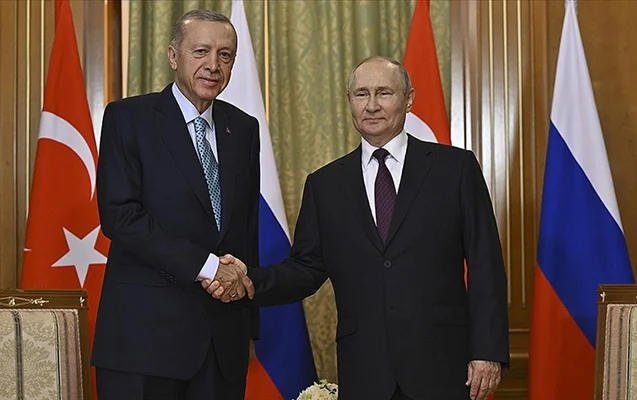 Ərdoğan və Putin Suriyadakı vəziyyəti müzakirə edib