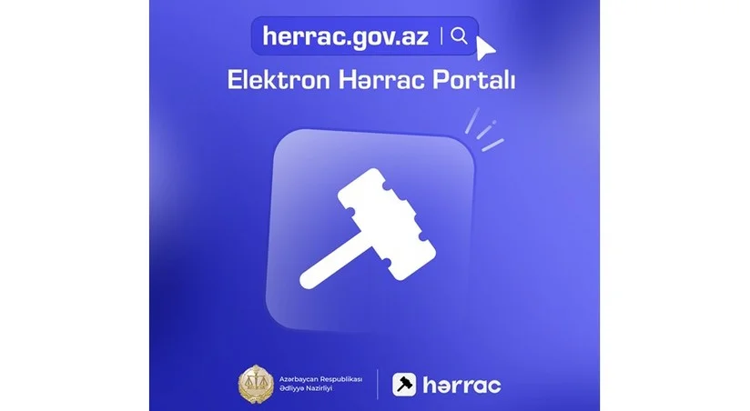 Ədliyyə Nazirliyi “Elektron Hərrac Portalını istifadəyə verib