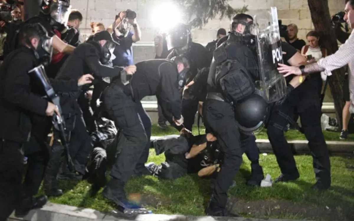 Gürcüstanda polis partlayış törətmək istəyən şəxsi saxladı