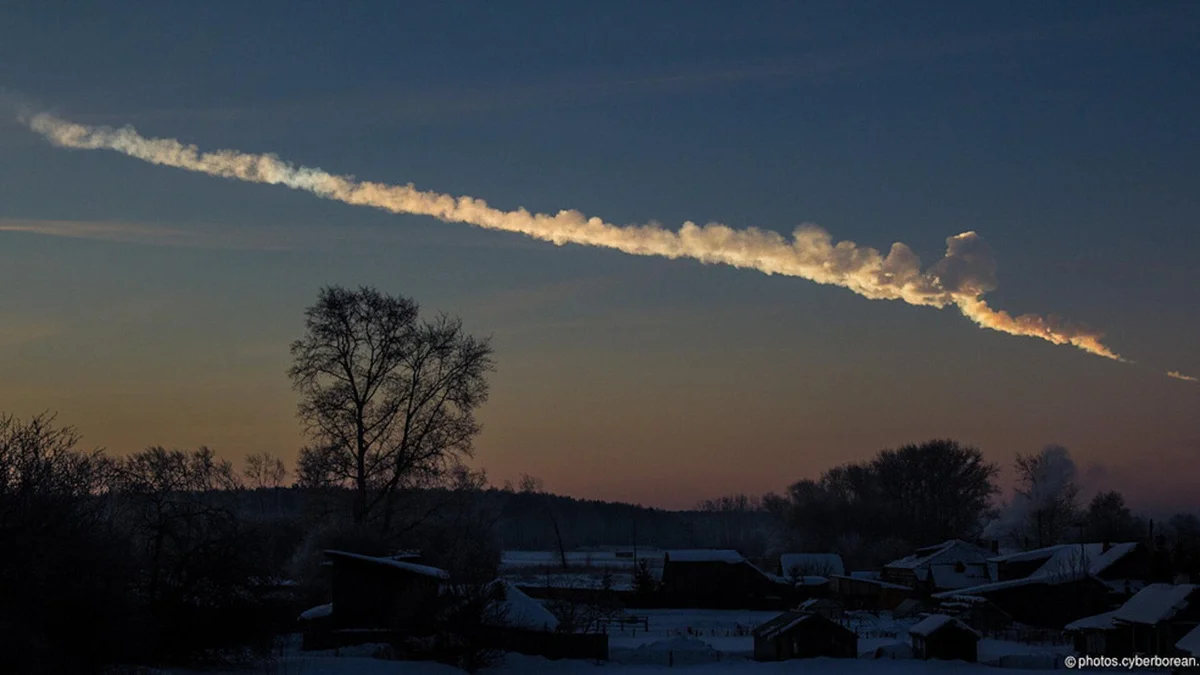 Rusiya ərazisinə asteroid düşdü