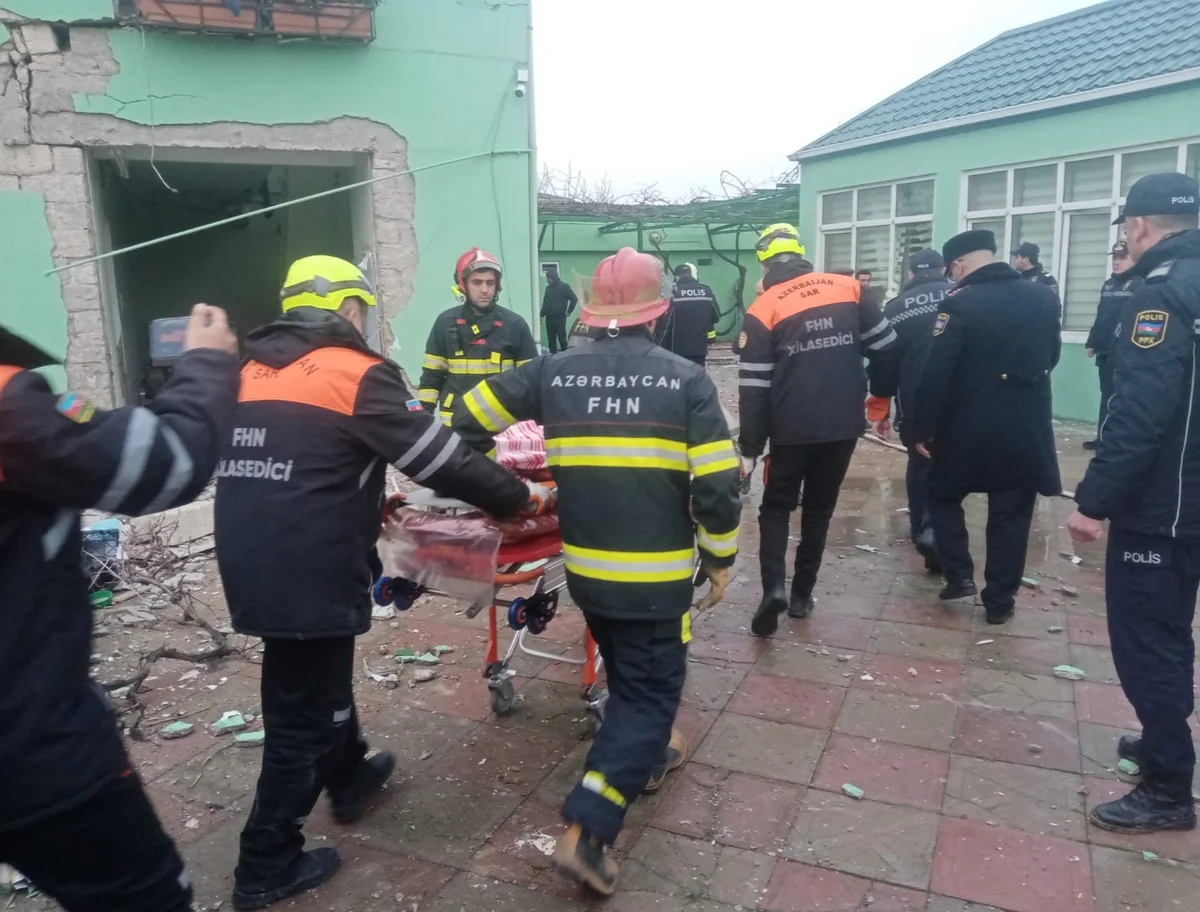 Novxanı bağları massivindəki partlayışda 2 nəfər hospitalizasiya olunub