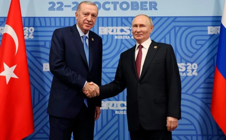 Ərdoğan Putinlə Suriyanı müzakirə edib