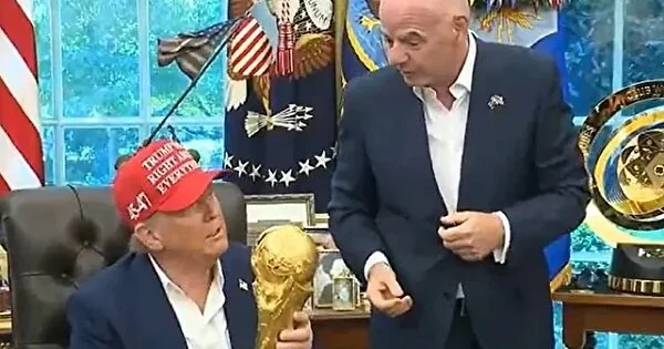 Tramp Dünya Kubokunun püşkatmasına qatılacaq