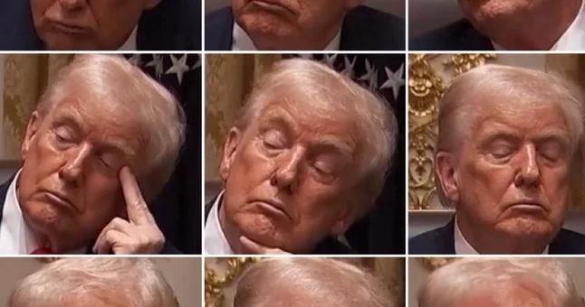 Tramp iclas boyu mürgü vurub..?