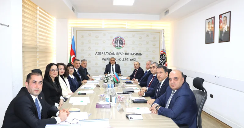 Vəkillər Kollegiyası Rəyasət Heyətinin növbəti iclası keçirilib