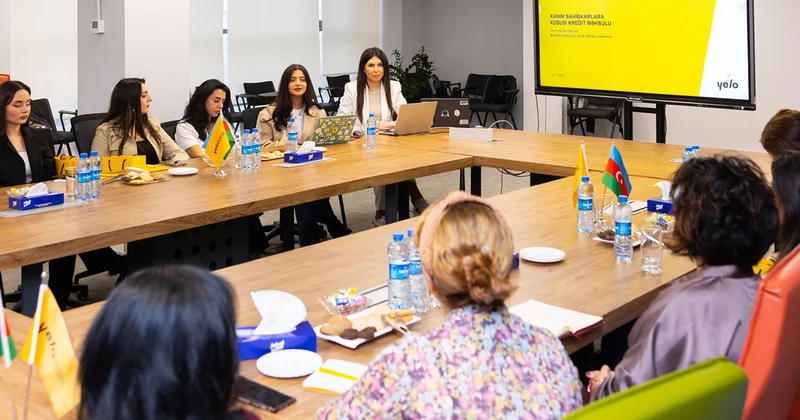 “Yelo Bank”da qadın sahibkarlar üçün “Tea Talk” görüşü keçirildi Fotolar