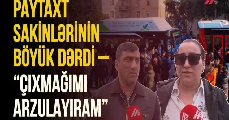 Paytaxtda işə gedib gəlmək müşkülə çevrilib: Gecikmə, cərimə, əsəb… VİDEO