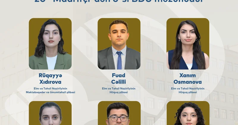 6 выпускников БГУ, прошедших третьюпрограмму Maarifçi , началиработать в структурах Министерства науки и образования
