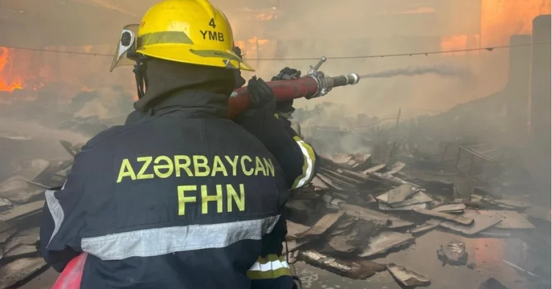 Restoranda baş verən yanğın söndürülüb YENİLƏNİB