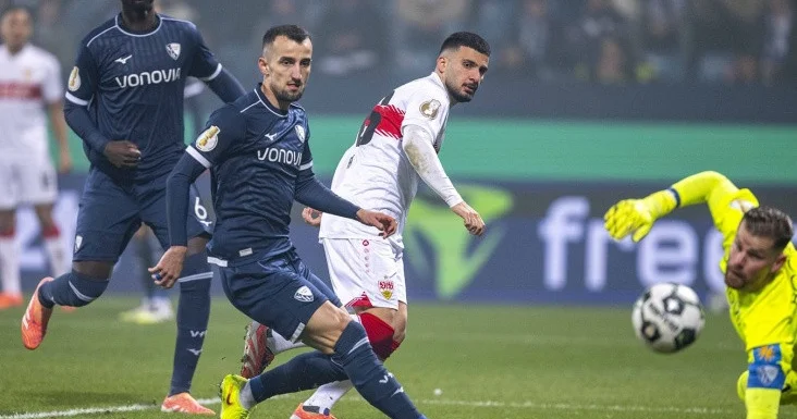 Almaniya Kubokunun 1/8 final mərhələsində “Ştutqart” “Bohum”u məğlub edib