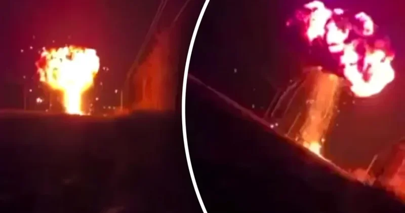 Rusiyanın strateji kəməri yenidən vuruldu VİDEO