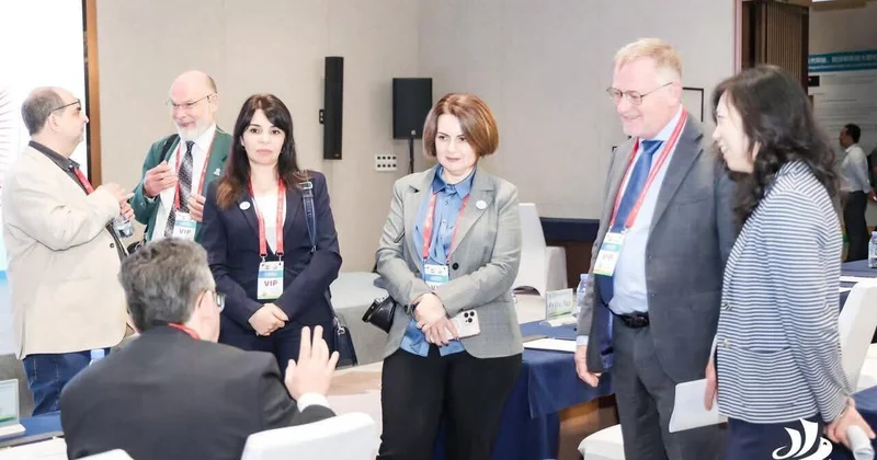 Представители Азербайджана на международных мероприятиях по ветроэнергетике в Китае