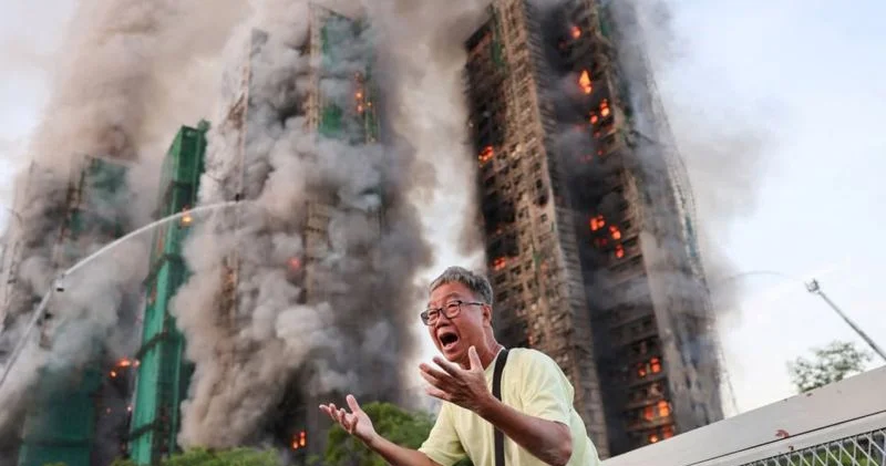 Honq Konqda yanğında ölənlərin sayı artdı