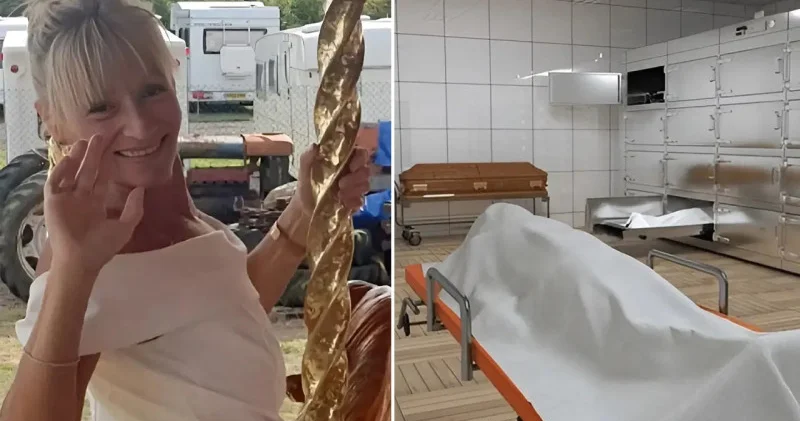 Ölən qız morqda dirildi FOTO