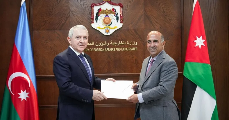 Azərbaycanın Əmmandakı səfiri İordaniya XİN in baş katibinə etimadnaməsini təqdim edib
