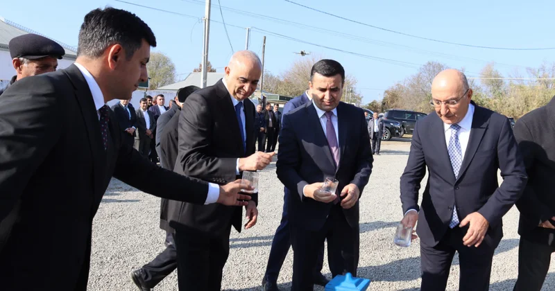 Saatlının Mollavazlı və Bəylər kəndləri içməli su ilə təmin olunub