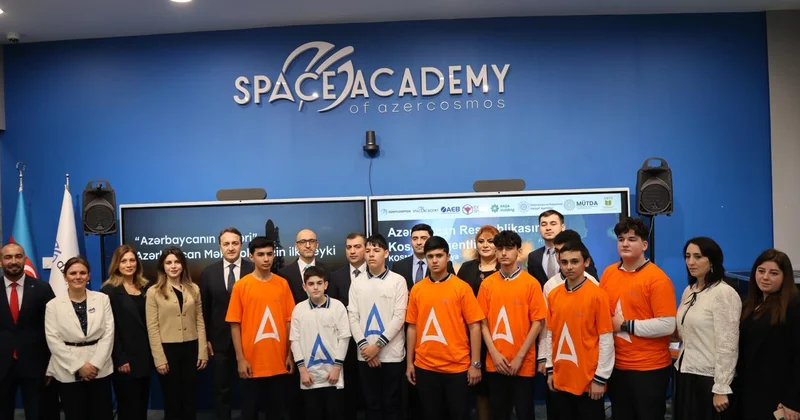 Azərbaycanlı məktəblilərin hazırladığı peyk kosmosda