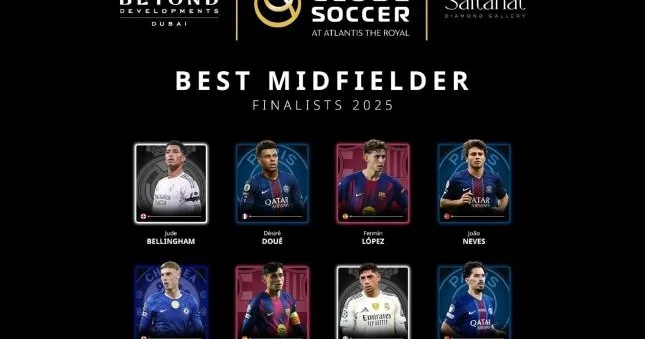 “Globe Soccer” ilin ən yaxşı yarımmüdafiəçisi final siyahı İdmanXəbər