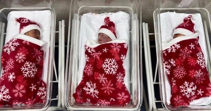 Doğum evindən maraqlı addım Foto