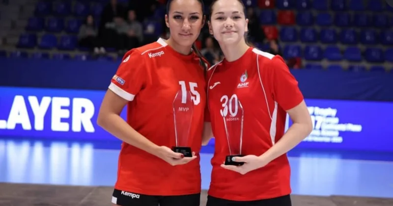 Гандболистка сборной Азербайджана стала лучшим бомбардиром международного турнира