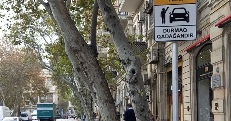 Bakının Zərifə Əliyeva küçəsində minib düşmə yeri yaradılıb