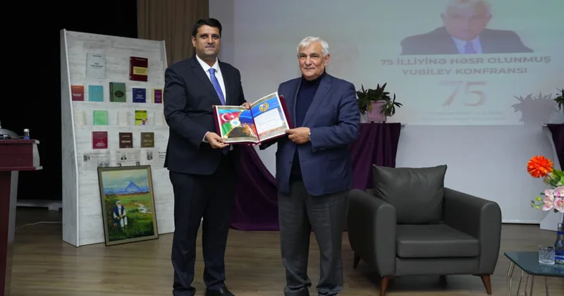 NDU da Kamal Abdullanın 75 illiyi qeyd olundu Fotolar