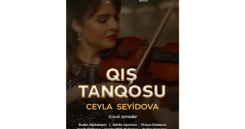 Зимнее танго с Джейлой Сеидовой в Баку посвящается творчеству Астора Пьяццолы ВИДЕО