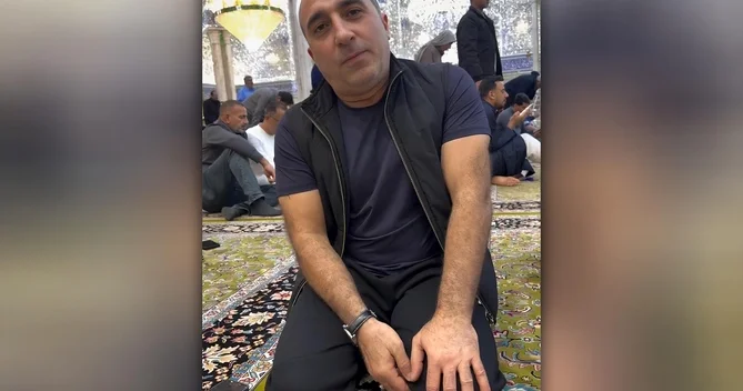 Rafel İsgəndərov Nəcəfə ziyarətə getdi