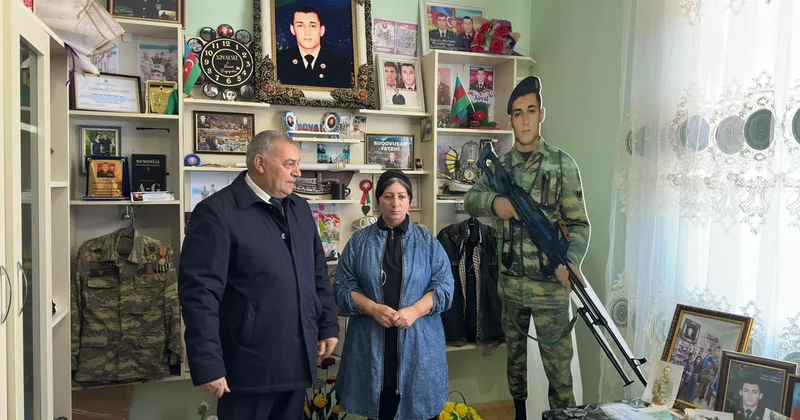 YAP Tərtər rayon təşkilatının təşəbbüsü ilə şəhid ailələri və qazilər ziyarət edilir