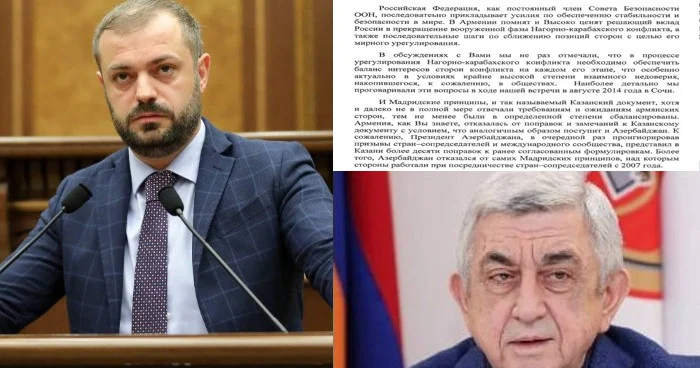 Serj, Putinə yalvarırdın, amma bu 12 bəndə bax Papoyan