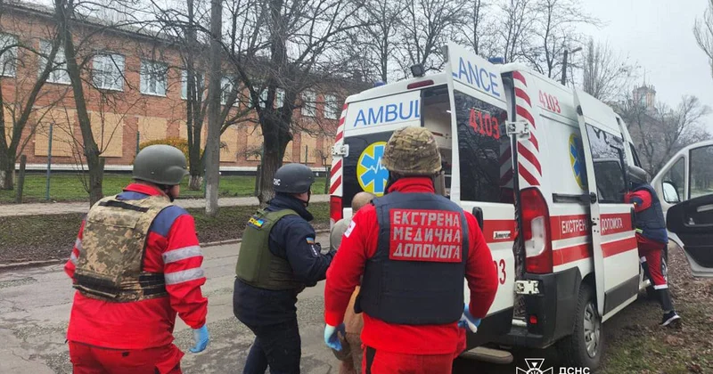 Rusiya Krivoy Roqa ballistik raket atdı FOTO/VİDEO