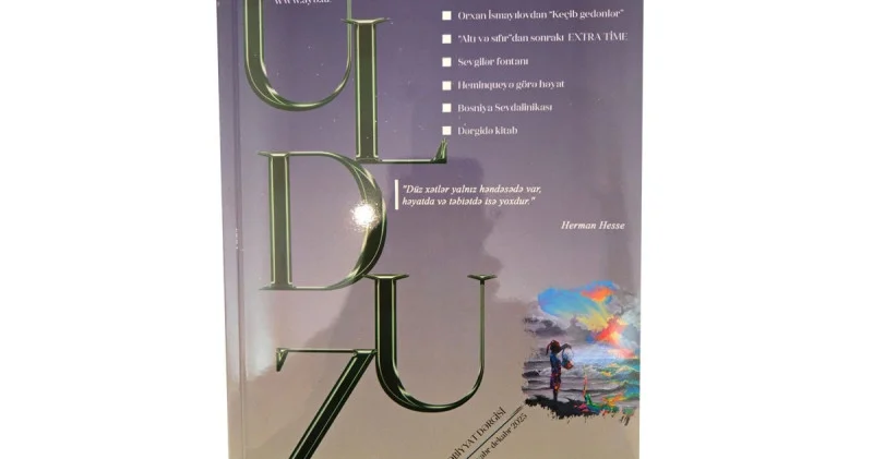 “Ulduz” jurnalının bu il üçün sonuncu sayı işıq üzü görüb
