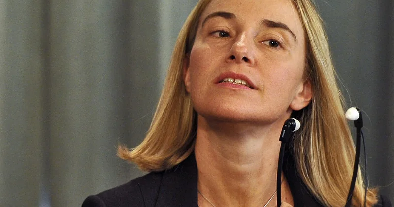 Federika Mogerini azadlığa çıxdı