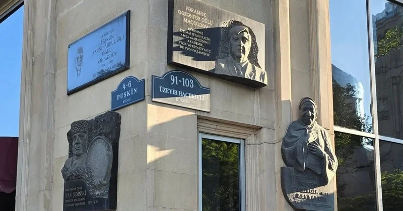 7 tanınmış şəxsiyyət bir binada qonşuluqda yaşayıblar