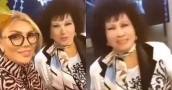 Zeynəb Xanlarova ilə görüntüsünü paylaşdı