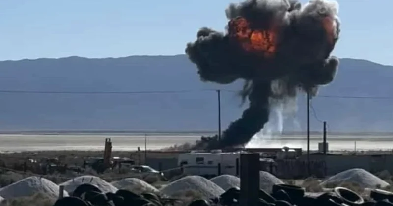 В Калифорнии разбился истребитель F 16 ВВС США ФОТО