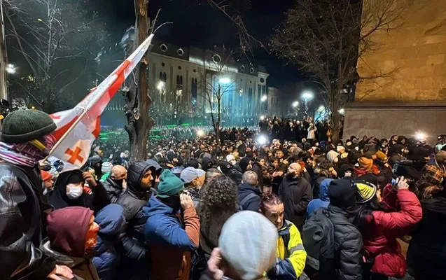 В Тбилиси прошла очередная акция протеста