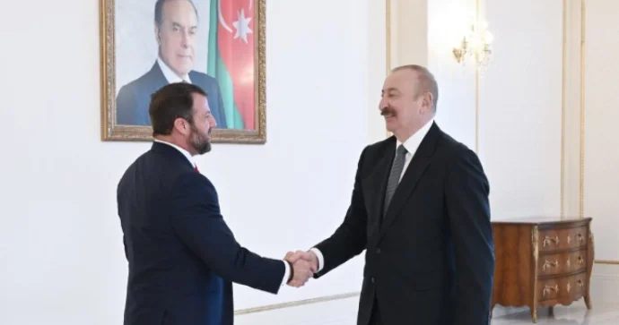 İlham Əliyev ABŞ nümayəndə heyətini qəbul etdi FOTOLAR