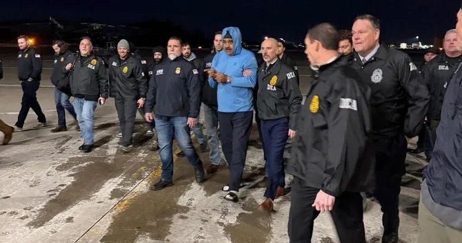 Nikolas Maduro ABŞ yə gətirildi